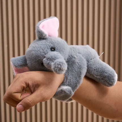 Forest Animal Animal Slapping Wristband Koala Tiger Bracelet Hug Slap Snap Wrap Kawaii Rabbit Leopard Plush Hand Ring Kids Toys