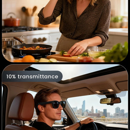 2026 Smart Glasses HD Photo Video OpenAI Record Translation Touch Photochromic Lenses Bluetooth Call Music Multifunction Glasses