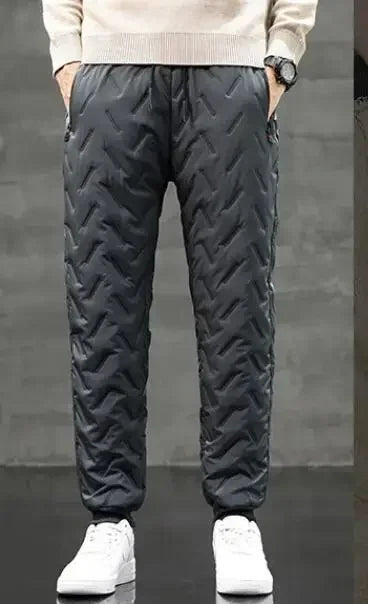 New Big Size Winter Pant Men Thick Fleece Lined Jogger Cotton Padded Warm Work Trouser Male Plus Large Sweatpant 9XL 10XL Autumn
