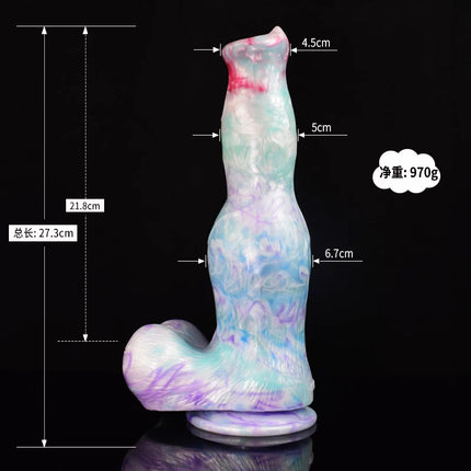 NSFU Fantasy Dog/Horse/Monster Dildo with Suction Cup Huge Silicone Butt Plug Anal Plug Sex Toy For Women Men Big Dildo