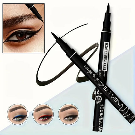 Fluttering Colorful eyeliner Gel Pen Extremely fine super fine waterproof sweat proof non smudging and non smudging