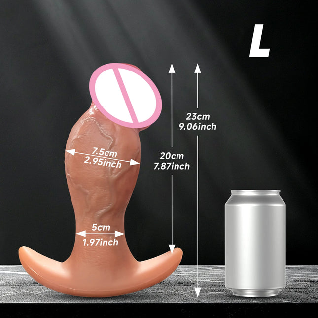Super Big Skin Dildo Penis Prostate Massager Silicone Realistic Sexy Adult Anal Masturbator Oversized Strap-on Dildos Sex toys