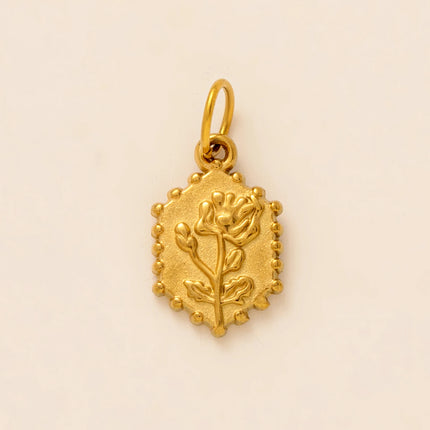 Stainless steel 18K gold-plated pendant jewelry DIY necklace bracelet making twelve zodiac cloud star retro jewelry accessories