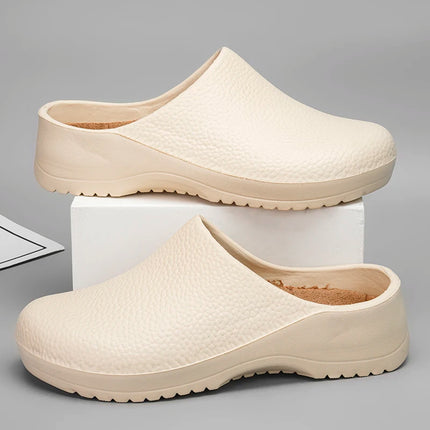 Summer Waterproof Light Comfortable Chef Shoes Suitable for Hotel Restaurants Hospital Kitchen Safety Shoes Non-slip Sandals