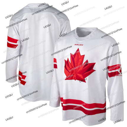 Canada McDavid Hockey Jersey - Long Sleeve Athletic T-Shirt / McDavid Canada Hockey Jersey - Athletic T-Shirt