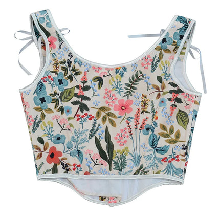 Fashion Lolita Shirt Women Corset Top Camis y2k Body Shaper Woman Clothing Blouses Sexy Waist Trainer Bustiers Ladies Underbust