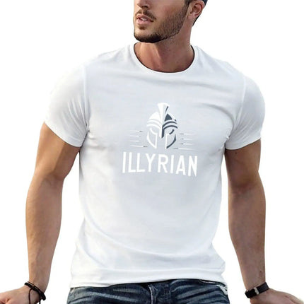Illyrian Themed Logo III T-Shirt animal print for boys heavyweights big and tall t shirts for men
