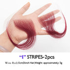 Wine-Red-2pcs-I / 6inches / 2 pcs|China Mainland