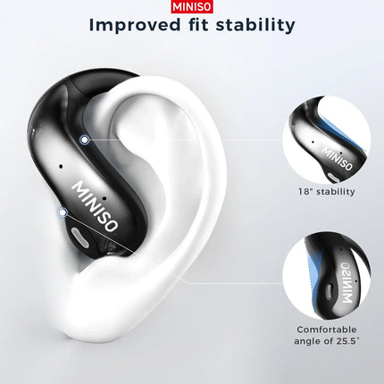 [HD Touchscreen]MINISO MS188 AI Translation Earbuds Bluetooth Earphones Wireless Headphones Ultra-long battery life