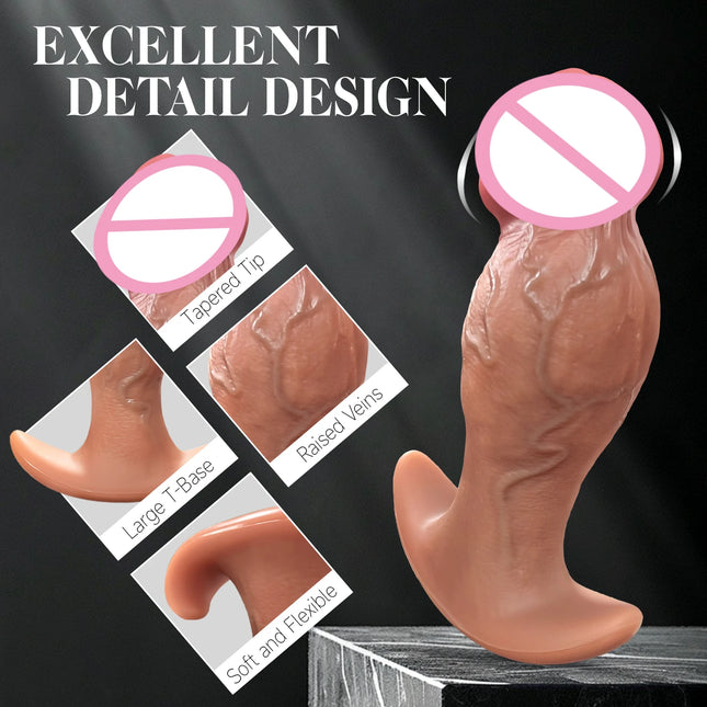 Super Big Skin Dildo Penis Prostate Massager Silicone Realistic Sexy Adult Anal Masturbator Oversized Strap-on Dildos Sex toys