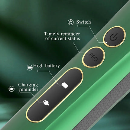 Madeshow 982F 986F Men Hair Clipper LED Display Low Noise Cordless Ceramic Blade Professional Hair Cutting Machine Hair Trimmer