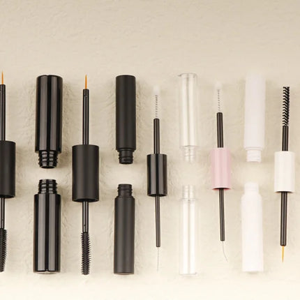 10-100pcs Empty Mascara Tube Double Head DIY Eyeliner Tube Dual-purpose Eyelash Tube Growth Liquid Bottle Cosmetic Container