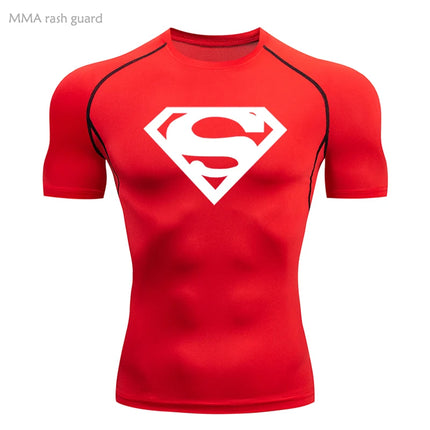 Men's Compression Sports T-Shirt - Quick-Dry Fitness