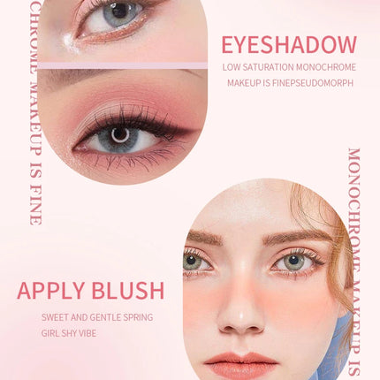 Blush Stick Brightening Contour Powder Shadow Blusher Waterproof Eyes&lip Cheek Tint Beauty Blush Stick Sponge Makeup Cosmetics