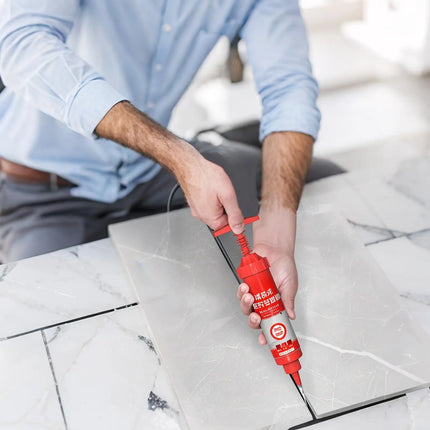 Fixed tiles adhesive Marble Floor Grout Repair Adhesive Selfsticking Heatresistant waterproof Adhesive Spiral Tile Drum Adhesive