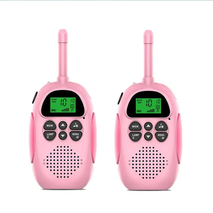 2PCS Wireless Handheld Walkie Talkie Outdoor Parent-child Intercom Machine Kids Talkie Walkie Toys Educational Toys Gifts