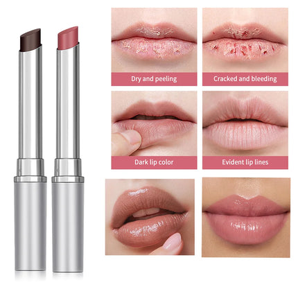 Honey Lipstick Long Lasting Moisturizing Natural Lip Plumper Makeup Lip Plumping Gloss Cosmetics Exfoliating for Lip