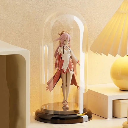 Display Rack Storage Box Collector With Transparent Single Doll Model Small Ornaments Hand Cabinet