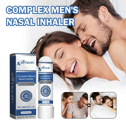 Men's Nursing Nasal Sniffing Stick Gentle Care Daily Nutrition Body Comfortable Promote Energizing Level Inhalation
