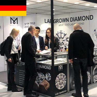 Customized 10K 14K 18K White Gold 3mm 3.5mm Stone Size CVD HPHT Lab Grown Diamond Jewelry Bracelet MSB-505