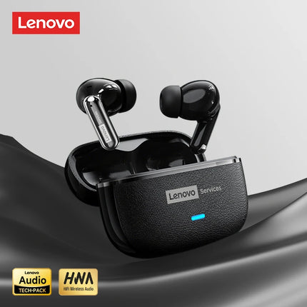Lenovo LE208 Bluetooth V6.0 Earphones ENC Noise Cancelling Wireless Headphone Low Latency Gaming Music Earbuds HD Call With Mic