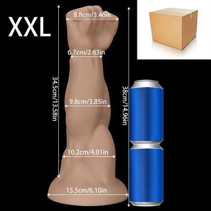 Realistic Fisting Anal Plug Huge Arms Fisting Butt Plug Prostate Massage Anal Training Dilator For Gay Men Women Adult Sex Toys