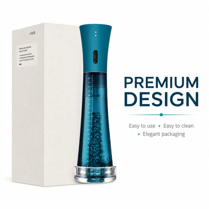 Male Masturbator Penis Pump Enlarger Transparent Visual Male Sex Toys for Men APP Control Vibrating Vacuum Suction Glans Trainer