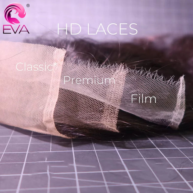 Straight 6x6 5x5 HD Lace Closure Only Skin-like 13x6 HD Lace Frontal Only Pre-plucked Brazilian Human Hair 13x4 HD Frontal Closure