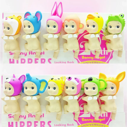 Sonny Angel Looking Back Series Blind box Action Figures Cute Mysterious Surprise Toy Anime Model Doll Child Christmas Gifts