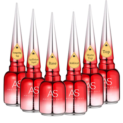 AS 15ml Solid Eggshell Gel Polish Semi Permanent Gel Nail Polish Lamp Varnish Soak Off UV Gel Nail Art Manicure Top Coat