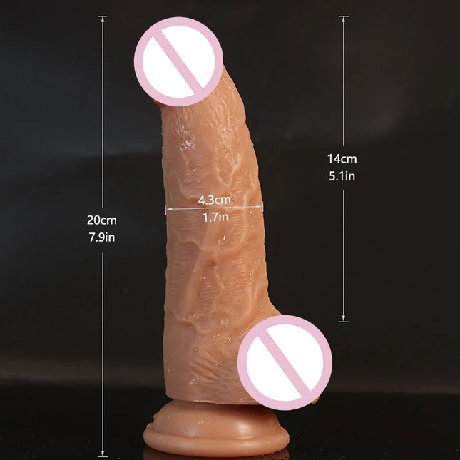 Realistic Dildos Big Dick Sex Toys for Women Anal Hardness Comfort Liquid Silicone Rubber Dildos Adult Sex Toy Penis for Women