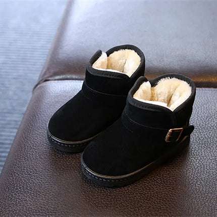 Fashion Children Casual Shoes Girls Boys Cotton Snow Boots Warm Kids Boots Boy Winter Cotton Shoes Sneakers ботинки мартин