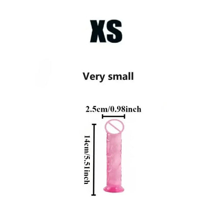 Realistic Dildos, Pink Dildo with Strong Suction Cup for Women,Adult Sex Toys，toys for Sexuals，safer Sex Products，anal Plug，dick