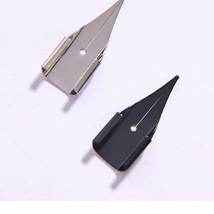Genuine German Lingmei Pen Tip Z50 Hunter Star Universal Replacement Pen Tip Ef Black Silver F