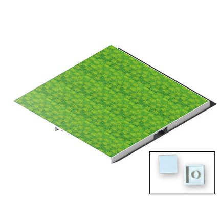 Magnetic Base Plates Blocks 5pcs - Durable Kids