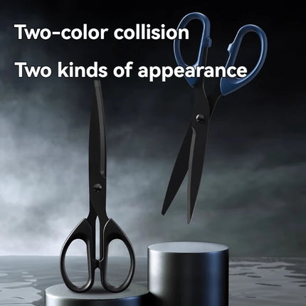 1PC Scissors Black blade Scissors Stainless steel scissors Small scissors Art office supplies Paper Cuttings knife