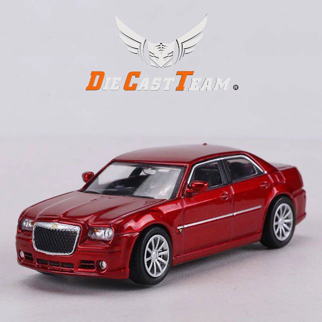 DCT/SHADOW 1/64 Chrysler 300C SRT8 Car Alloy Toys Motor Vehicle Diecast Metal Model Kids Toys Boys