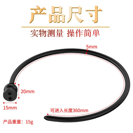 Electric shock horse eye stick silicone urethral block horse eye urethral dilator ejaculation delay toy male medical sex toy