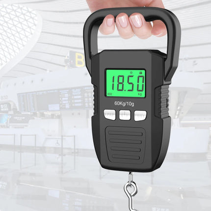 Hanging Scale 60kg USB LCD / Balance Suspendue 60kg USB