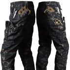 Black Camo Pants / XL for 65-75kg