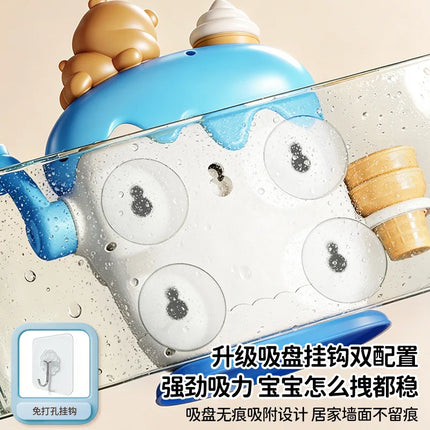 Kids DIY Foam Ice Cream Bath Machine, Water Play Gift Toy