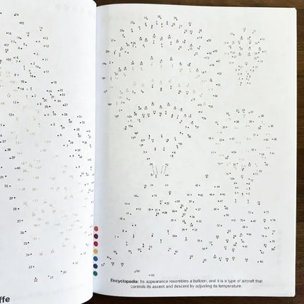 Children's Drawing By Connecting Lines Drawing Points and Connecting Lines Fun Activity Book Pen Control Training 48 Color Pages
