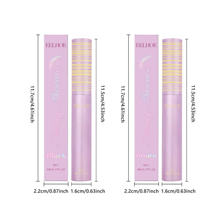 Eelhoe Curling Mascara Series Keep Thicking Lengthening Eyelashes Extension Volume Makeup Cosmetics Waterproof Black Mascara 5ml
