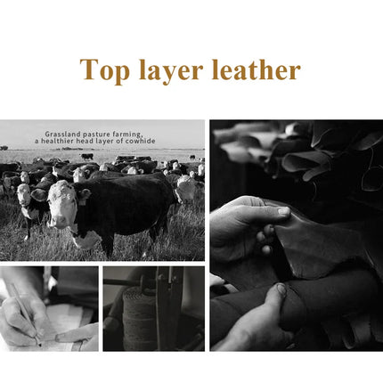 SCHLATUM Genuine Leather Briefcases Hard For Men Luxury Handbags Laptop Briefcase Bags 15 Inch Office Bussiness Computer Bag