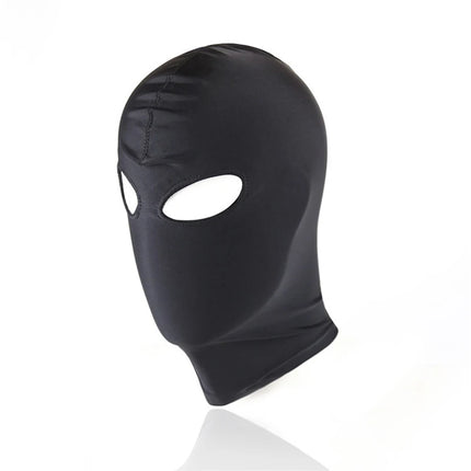 Head Mask Spandex Lycra Hood Bdsm SM Role Playing Game Erotic Latex Leather Fetish Open Mouth Hood Mask Sex Toys adult Sexy Toy