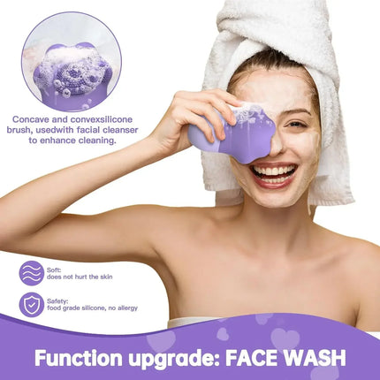 Silicone Ice Face Roller Facial Cube Roller Trays Beauty Lifting Massage Ball Contouring Treatment Skin Care Reduce Acne Tool