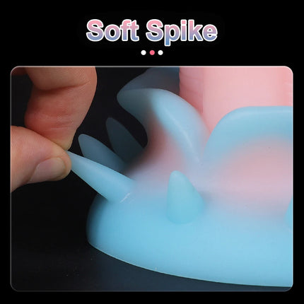 Extra Large Soft Peculiar Extend Anal Plug Strong Suction Cup Liquid Silicone Material Barbed Base New Style Masturbation Dildo