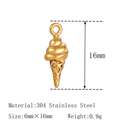 3Pcs Lipstick/Martini Wineglass/Ballet Girl Charm Fashion Stainless Steel Pendant DIY Exquisite Necklace Bracelet Jewelry Making