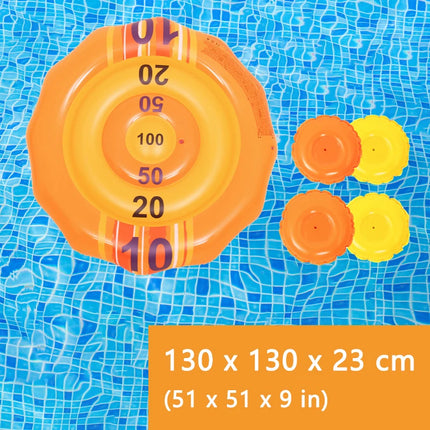 Summer Swimming Pools Inflatable Toys Water Play Float Volleyball Football Ring Toss Pools Accessories Beach Party Sport Games