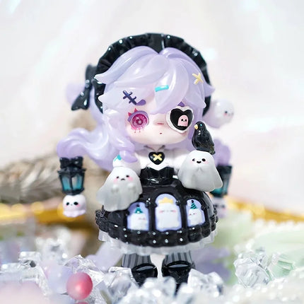 Genuine Ninita·Revelation Of The Witch Series Pvc Blind Box Cute Anime Figures Collectible Desktop Ornaments Toy Girls Gift